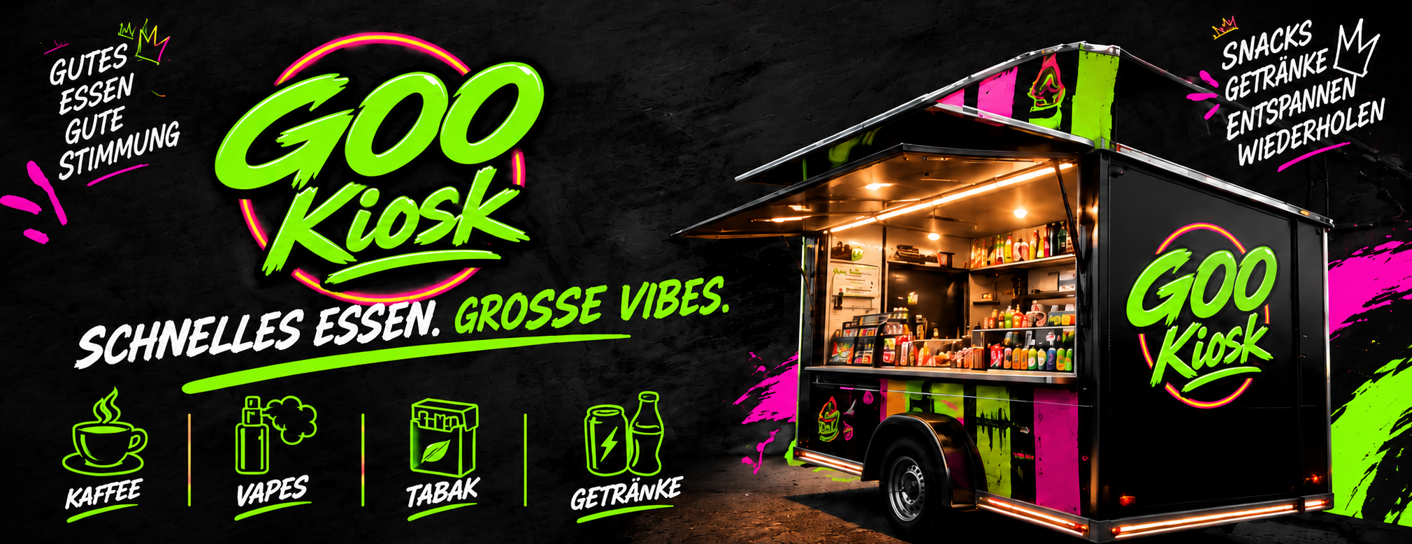 Goo Kiosk - Fast Food. Big Vibes.
